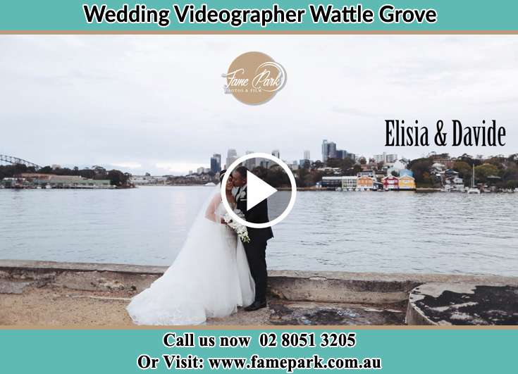 The new couple kissing Wattle Grove NSW 2173